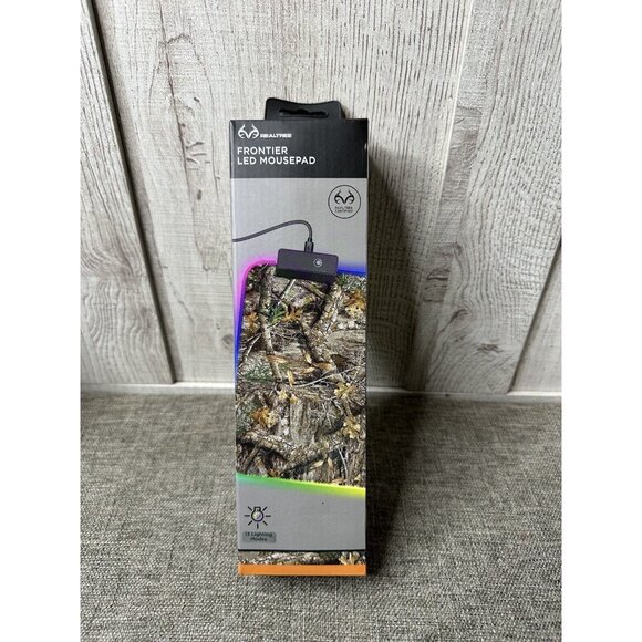 Realtree Other - Realtree Gaming Mouse Pad 13 LED Light Modes Anti Slip Base Camo w/ USB Cable